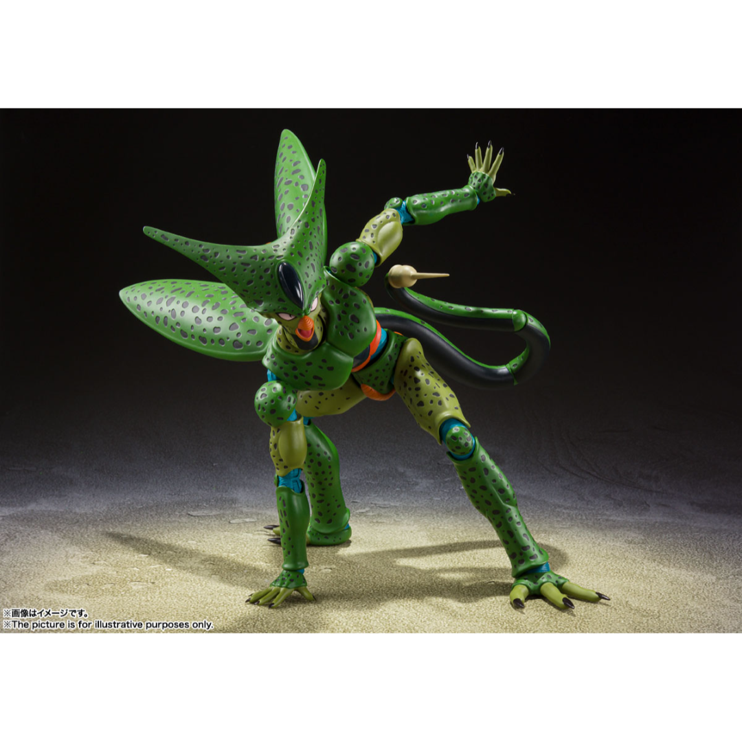 S.H.FIGUARTS DRAGON BALL Z - CELL FIRST FORM - Good Toys