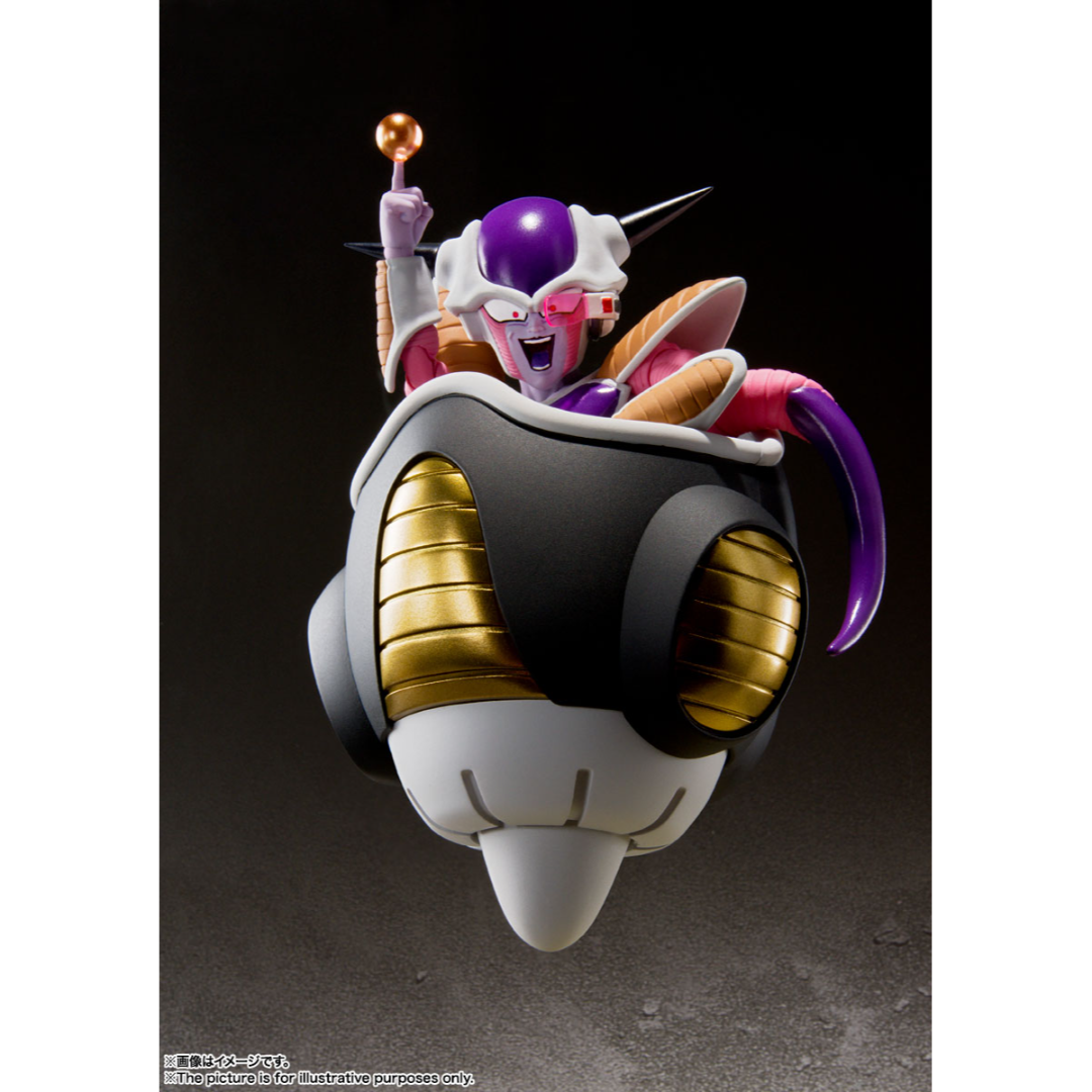 S.H.FIGUARTS DRAGON BALL - FRIEZA FIRST FORM & FRIEZA POD - Good Toys