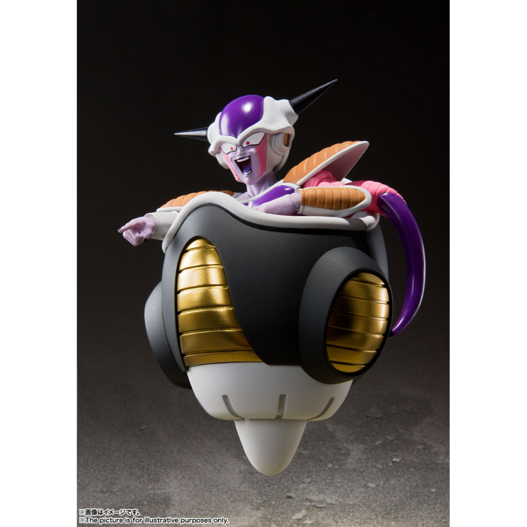 S.H.FIGUARTS DRAGON BALL - FRIEZA FIRST FORM & FRIEZA POD - Good Toys