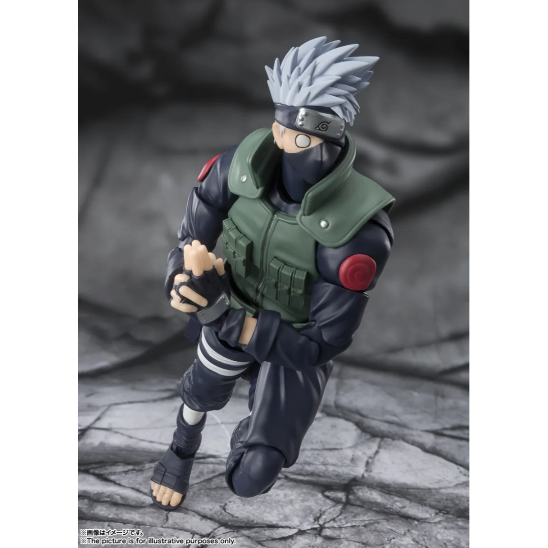 S.H.FIGUARTS NARUTO - HATAKE KAKASHI (THE FAMED SHARINGAN HERO)