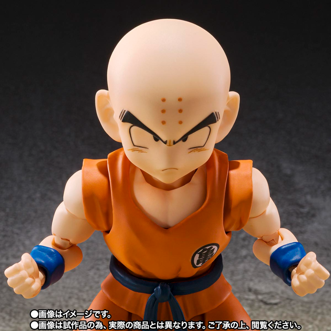 S.H.FIGUARTS DRAGON BALL Z - KRILLIN (SON GOKU'S OLD FRIEND) - Good Toys