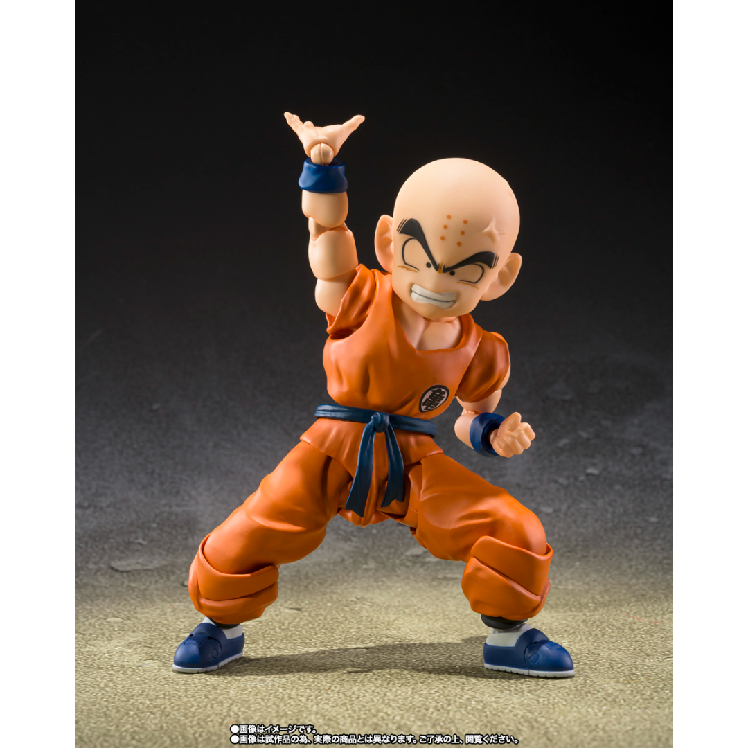 S.H.FIGUARTS DRAGON BALL Z - KRILLIN (SON GOKU'S OLD FRIEND) - Good Toys