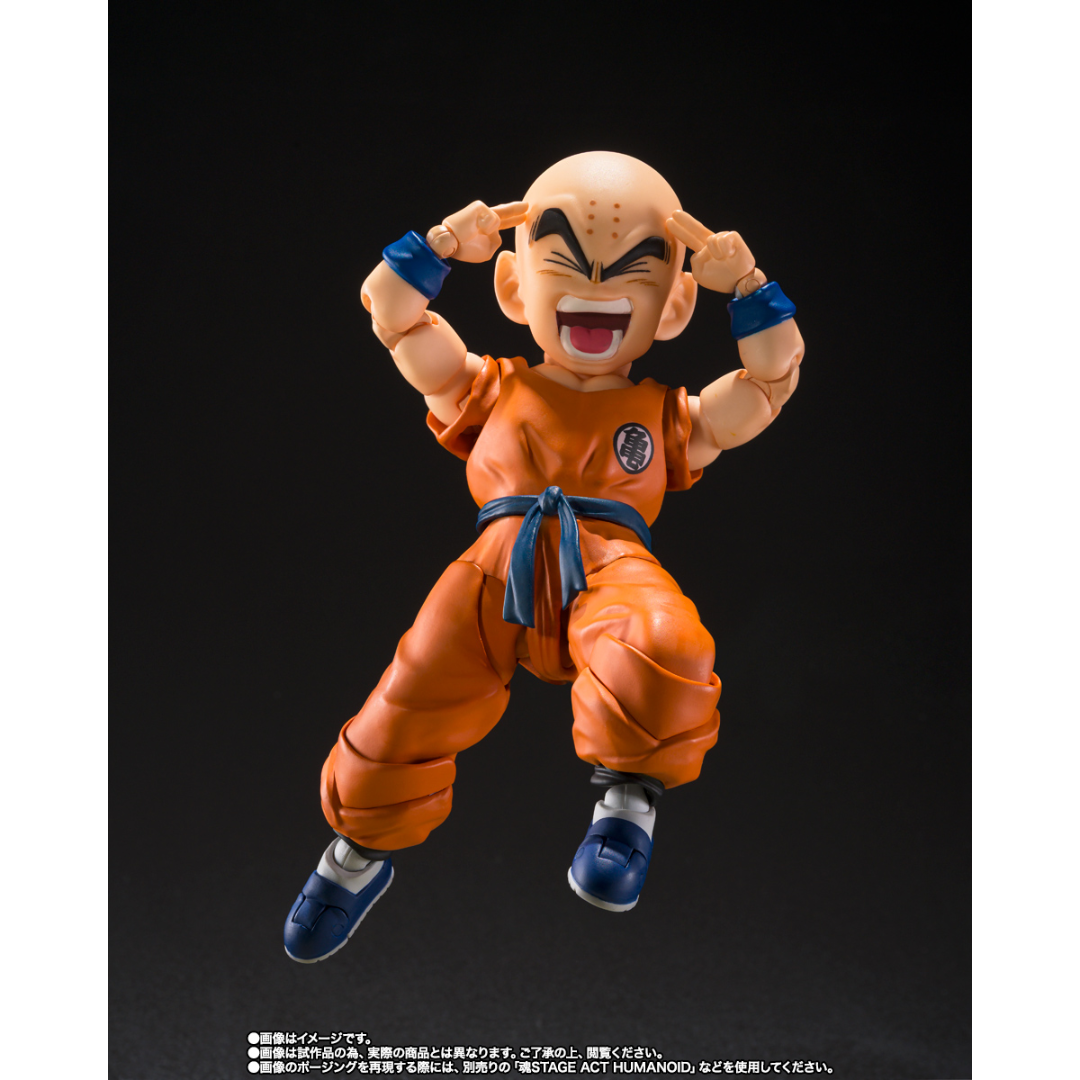 S.H.FIGUARTS DRAGON BALL Z - KRILLIN (SON GOKU'S OLD FRIEND) - Good Toys