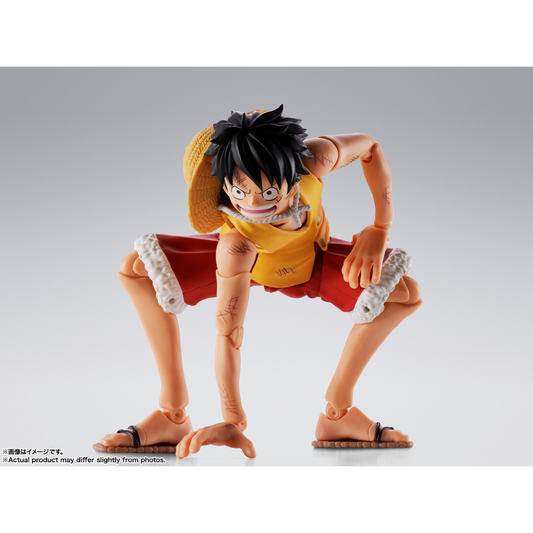 S.H.FIGUARTS ONE PIECE - MONKEY.D.LUFFY (MARINEFORD) - Good Toys
