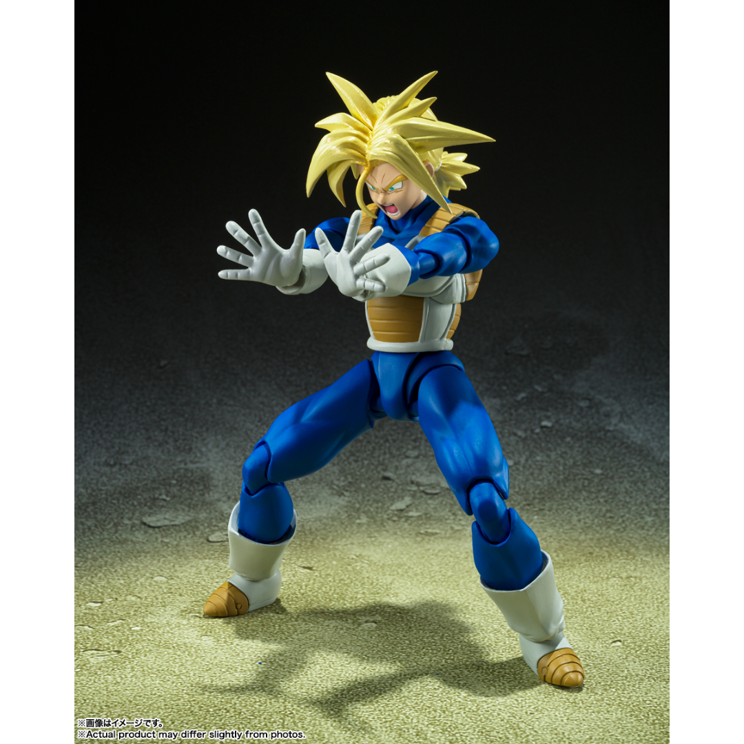 S.H.FIGUARTS DRAGON BALL - SUPER SAIYAN TRUNKS (INFINITE LATENT SUPER POWER) - Good Toys