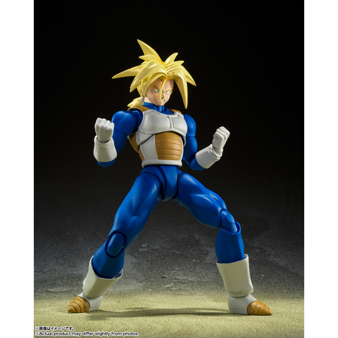S.H.FIGUARTS DRAGON BALL - SUPER SAIYAN TRUNKS (INFINITE LATENT SUPER POWER) - Good Toys
