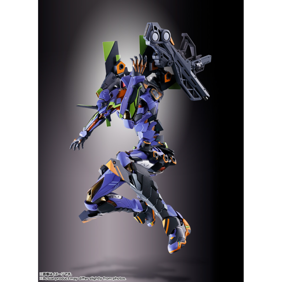 METAL BUILD EVANGELION - EVA-01 TEST TYPE 30th WITH THE SPEAR OF GAIUS - Good Toys