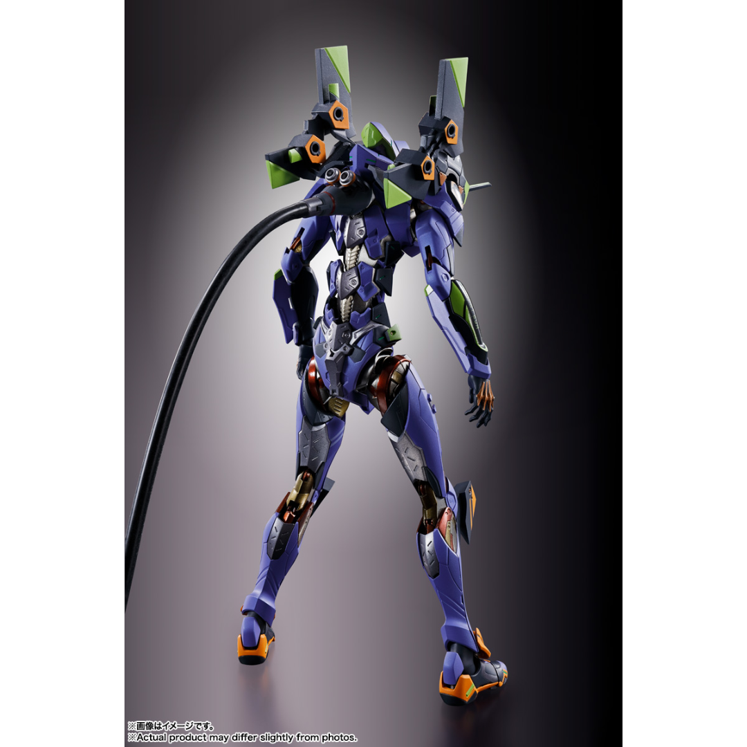 METAL BUILD EVANGELION - EVA-01 TEST TYPE 30th WITH THE SPEAR OF GAIUS - Good Toys