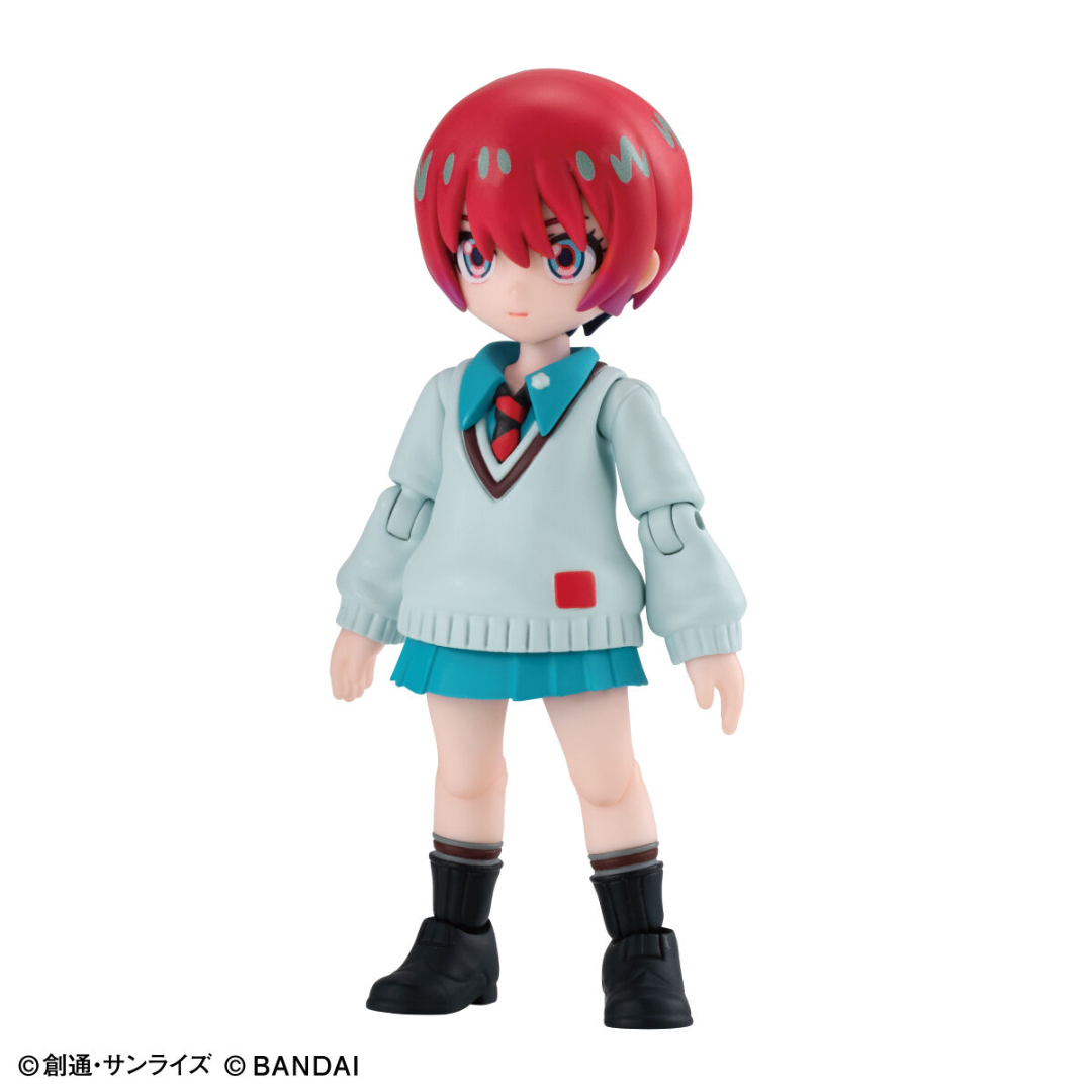 SHOKUGAN LINK TRAVELLERS - MOBILE SUIT GUNDAM GQuuuuuuX'S WORLD MACHU & NYAAN SET W/O GUM - Good Toys