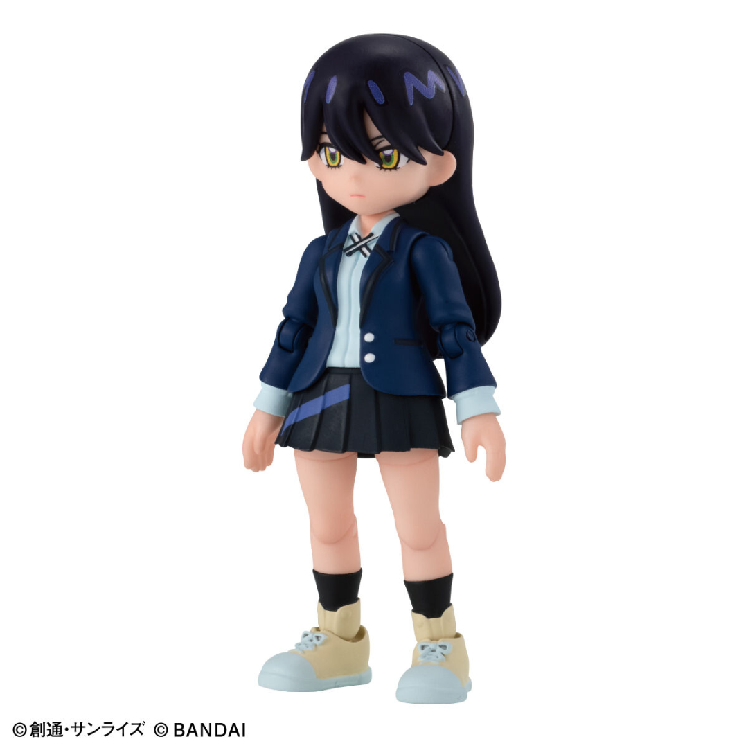 SHOKUGAN LINK TRAVELLERS - MOBILE SUIT GUNDAM GQuuuuuuX'S WORLD MACHU & NYAAN SET W/O GUM - Good Toys