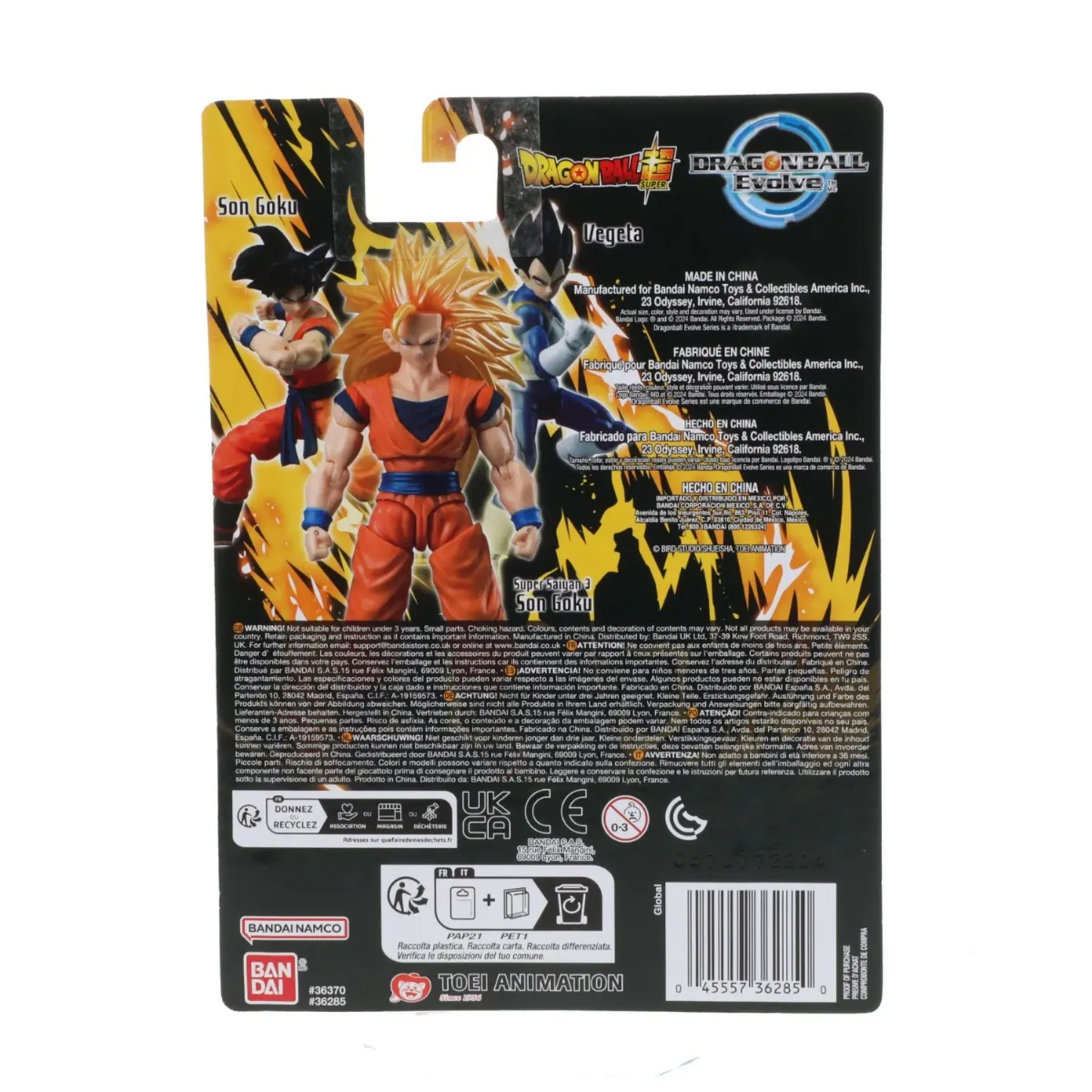EVOLVE DRAGON BALL - SUPER SAIYAN 3 SON GOKU - Good Toys