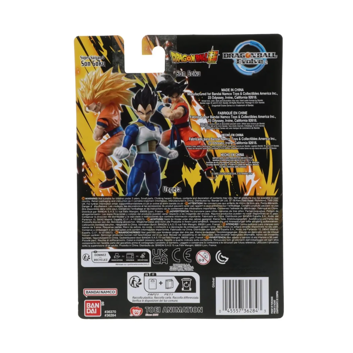 EVOLVE DRAGON BALL - VEGETA - Good Toys