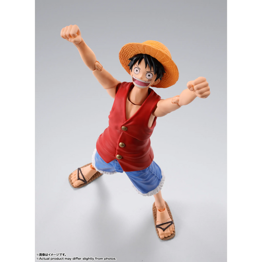 S.H.FIGUARTS ONE PIECE - MONKEY.D.LUFFY (ROMANCE DAWN) - Good Toys