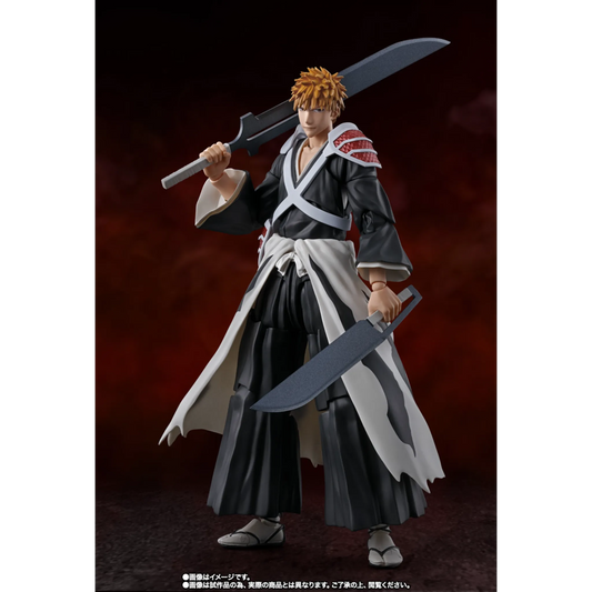 S.H.FIGUARTS BLEACH - ICHIGO KUROSAKI (DUAL ZANGETSU) - Good Toys