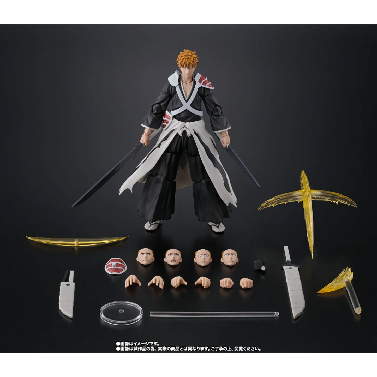 S.H.FIGUARTS BLEACH - ICHIGO KUROSAKI (DUAL ZANGETSU) - Good Toys