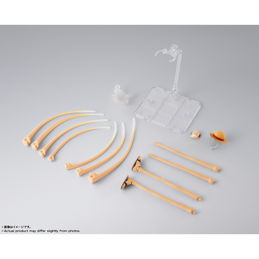 S.H.FIGUARTS ONE PIECE - MONKEY.D.LUFFY (ROMANCE DAWN) - GUM-GUM OPTION PARTS SET - Good Toys