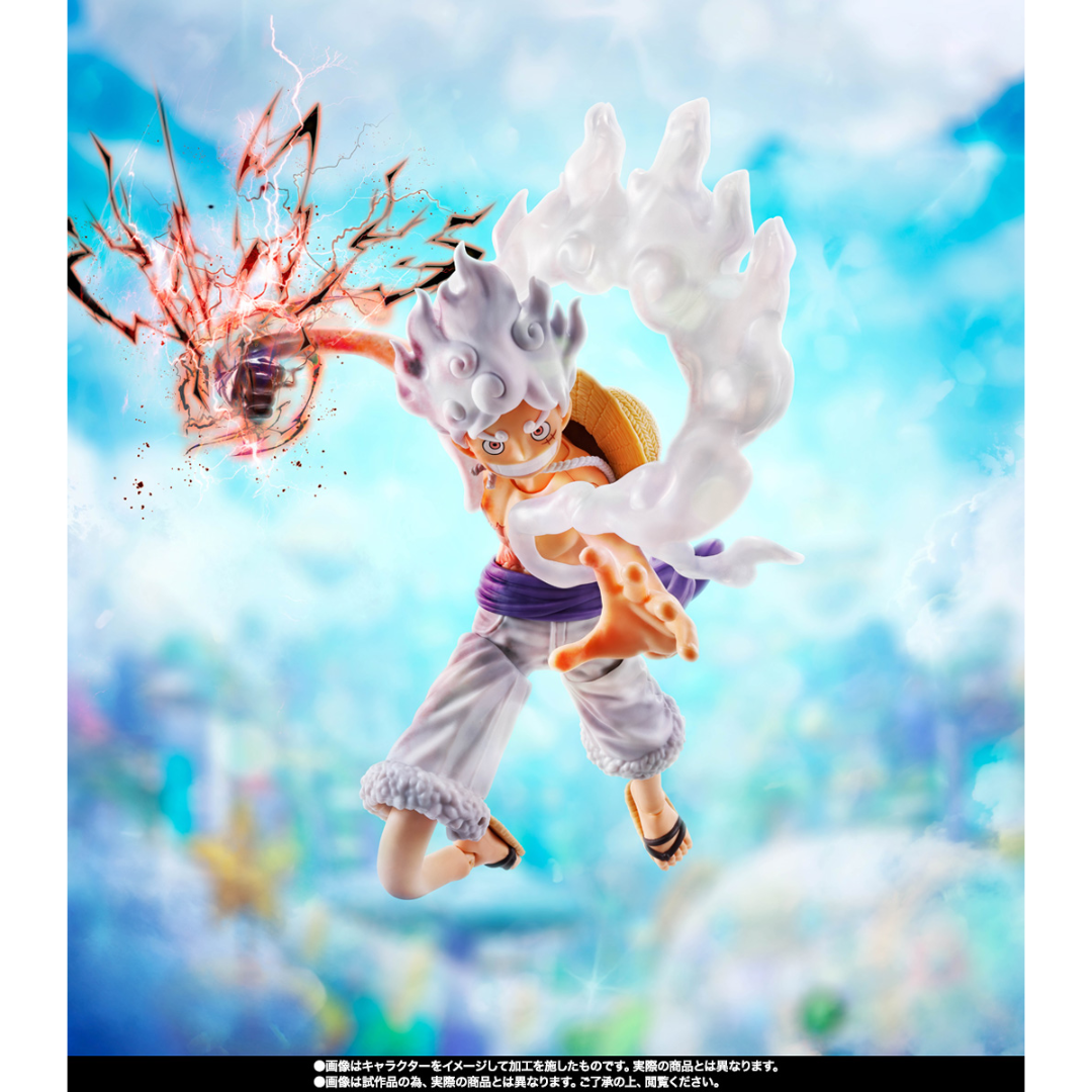 S.H.FIGUARTS ONE PIECE - MONKEY.D.LUFFY (GEAR 5 FUTURE ISLAND EGGHEAD) - Good Toys