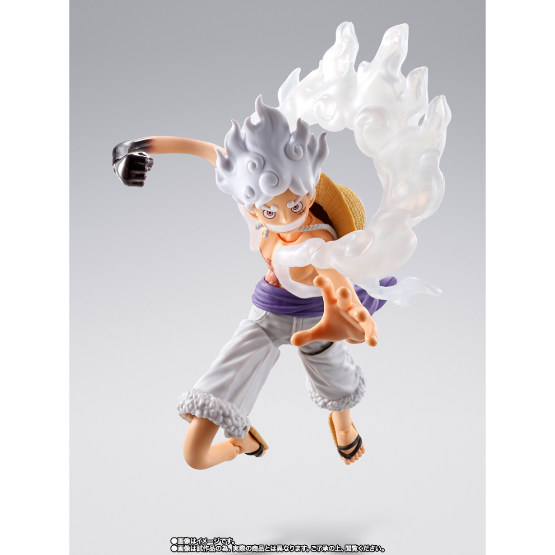 S.H.FIGUARTS ONE PIECE - MONKEY.D.LUFFY (GEAR 5 FUTURE ISLAND EGGHEAD) - Good Toys