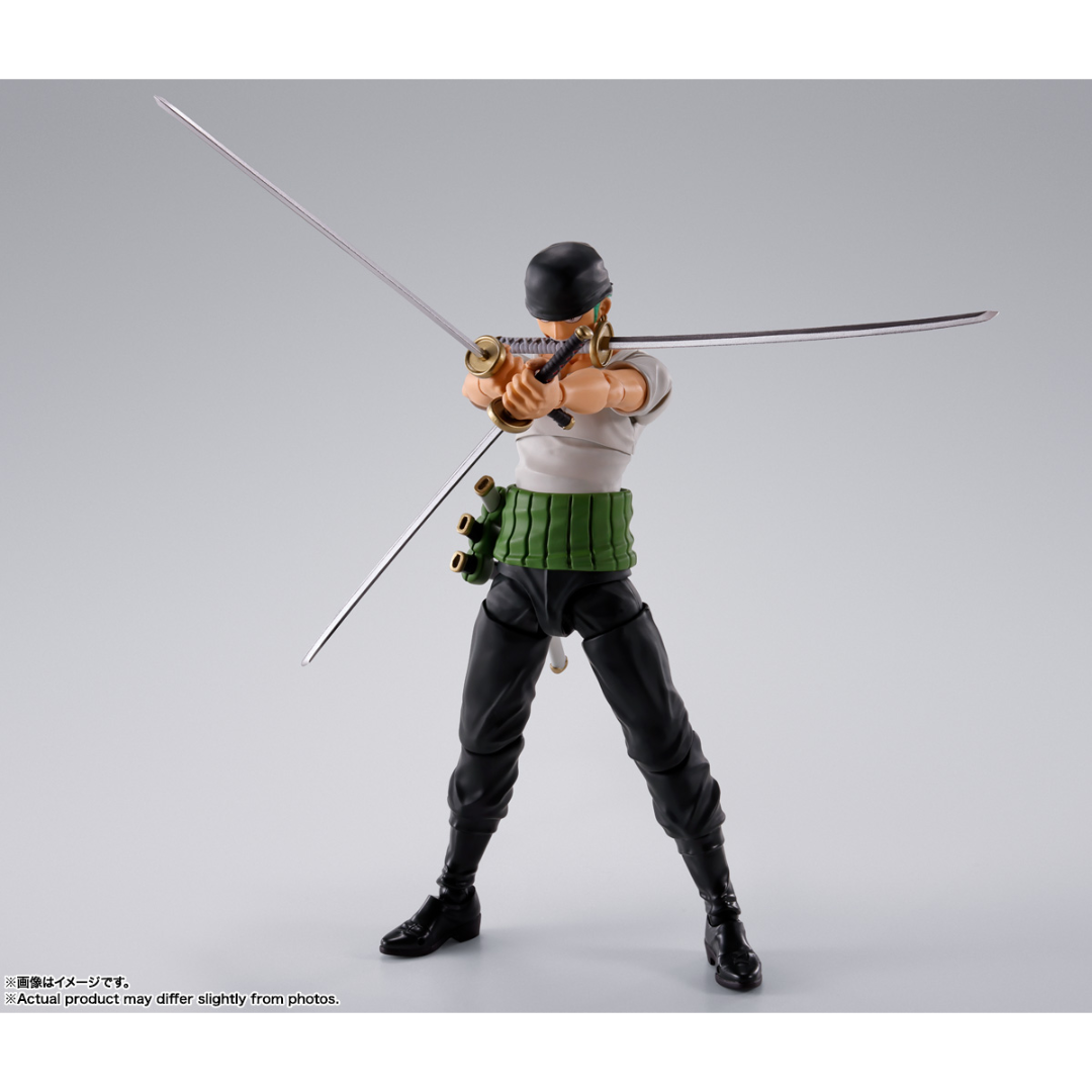 S.H.FIGUARTS ONE PIECE - RORONOA ZORO (ROMANCE DAWN) - Good Toys