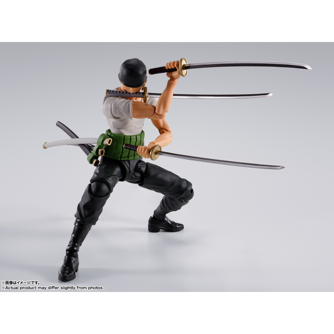 S.H.FIGUARTS ONE PIECE - RORONOA ZORO (ROMANCE DAWN) - Good Toys