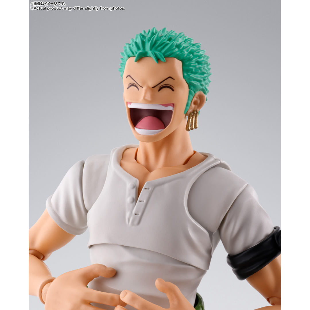 S.H.FIGUARTS ONE PIECE - RORONOA ZORO (ROMANCE DAWN) - Good Toys