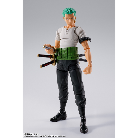 S.H.FIGUARTS ONE PIECE - RORONOA ZORO (ROMANCE DAWN) - Good Toys