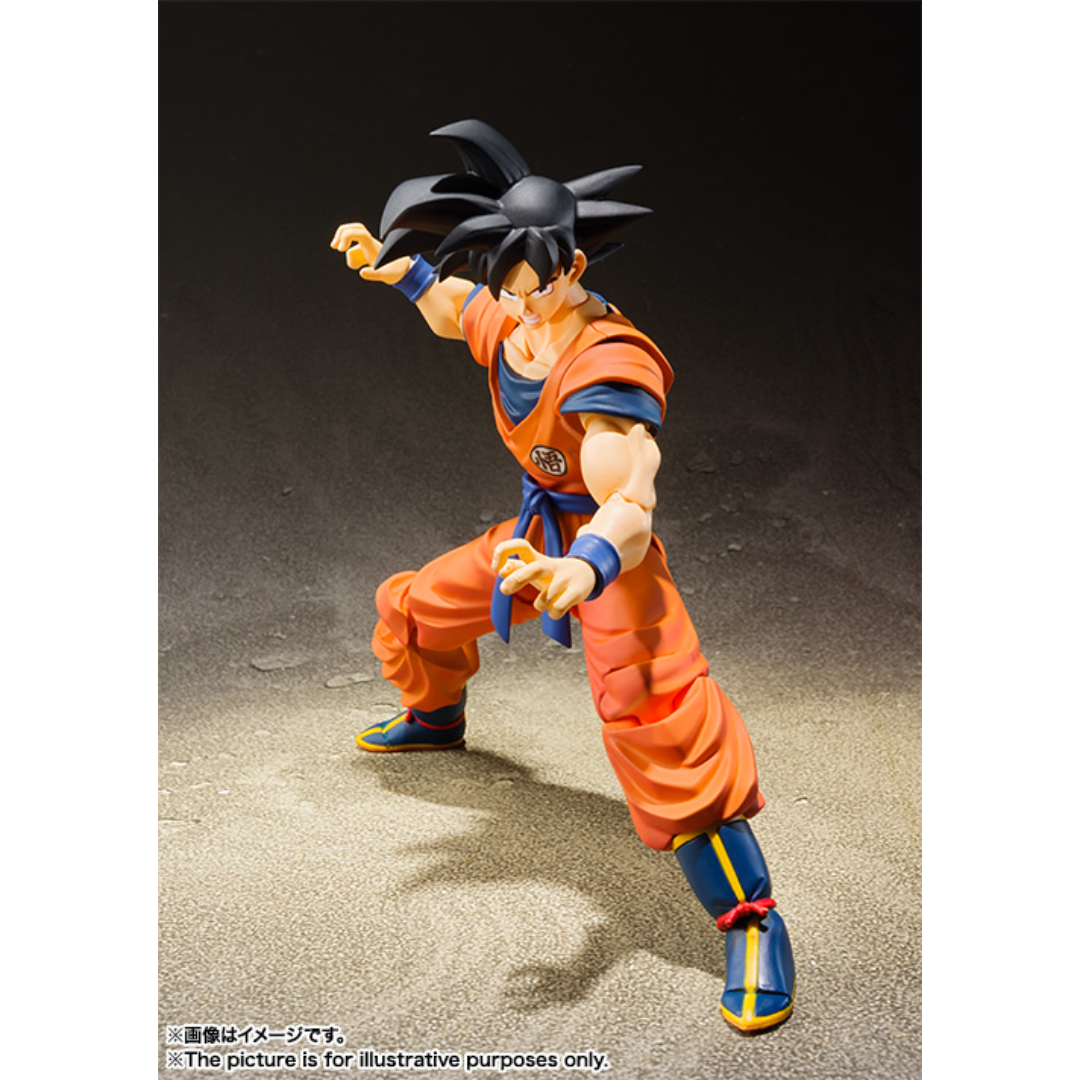 S.H.FIGUARTS DRAGON BALL - SON GOKU - A SAIYAN RAISED ON EARTH - Good Toys
