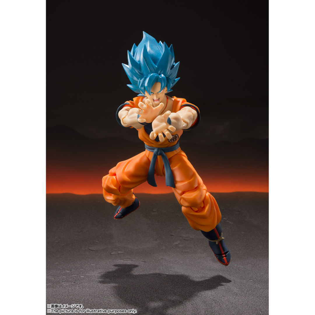 S.H.FIGUARTS DRAGON BALL SUPER SAIYAN GOD - SUPER SAIYAN SON GOKU - Good Toys