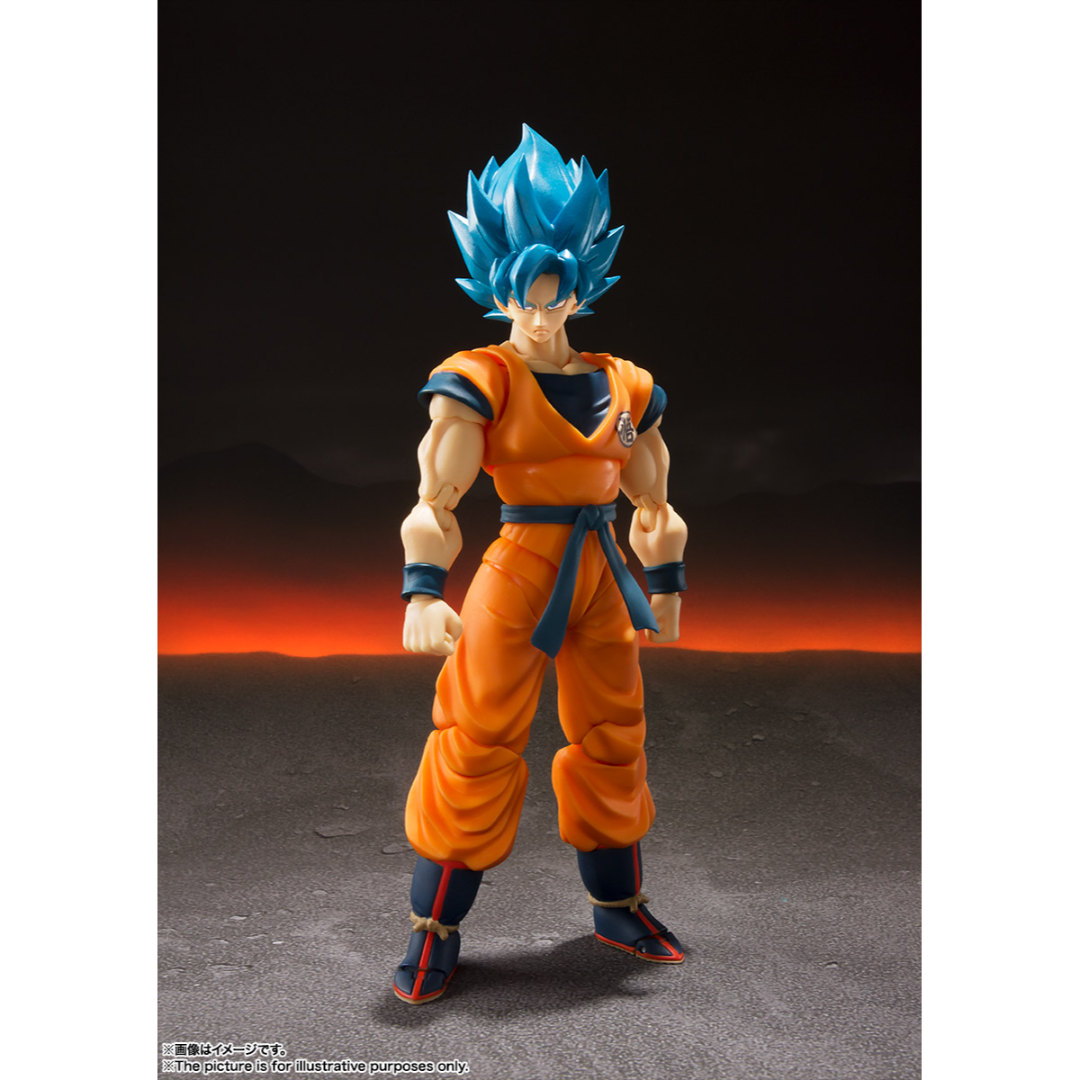 S.H.FIGUARTS DRAGON BALL SUPER SAIYAN GOD - SUPER SAIYAN SON GOKU - Good Toys