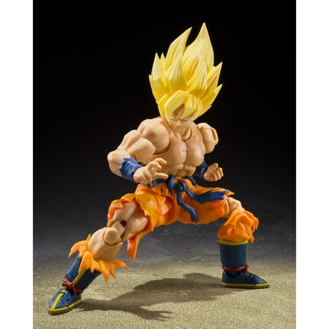 S.H.FIGUARTS DRAGON BALL - SUPER SAIYAN SON GOKU (LEGENDARY SUPER SAIYAN - BEST SELECTION) - Good Toys