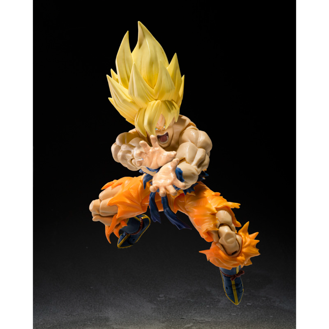 S.H.FIGUARTS DRAGON BALL - SUPER SAIYAN SON GOKU (LEGENDARY SUPER SAIYAN - BEST SELECTION) - Good Toys