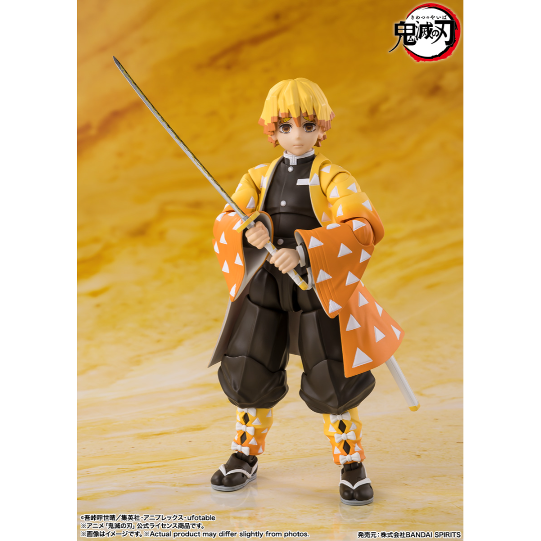 S.H.FIGUARTS DEMON SLAYER - ZENITSU AGATSUMA - Good Toys