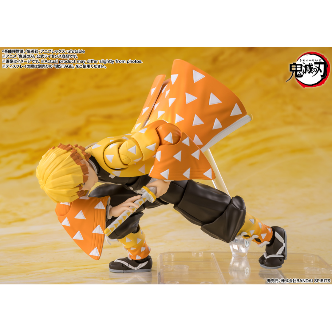 S.H.FIGUARTS DEMON SLAYER - ZENITSU AGATSUMA - Good Toys