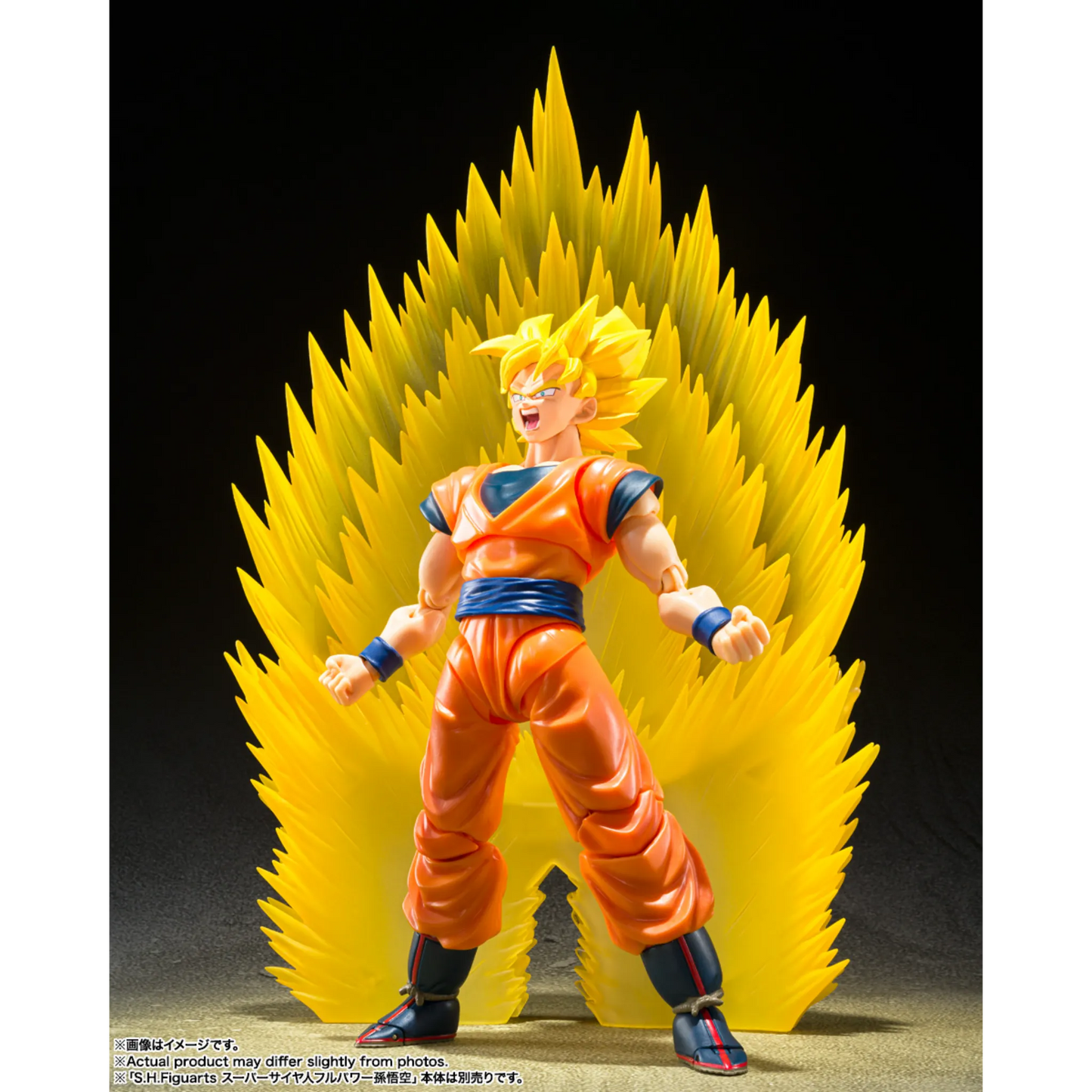 S.H.FIGUARTS DRAGON BALL Z - SUPER SAIYAN SON GOKU'S EFFECT PARTS SET TELEPORT KAMEHAMEHA - Good Toys
