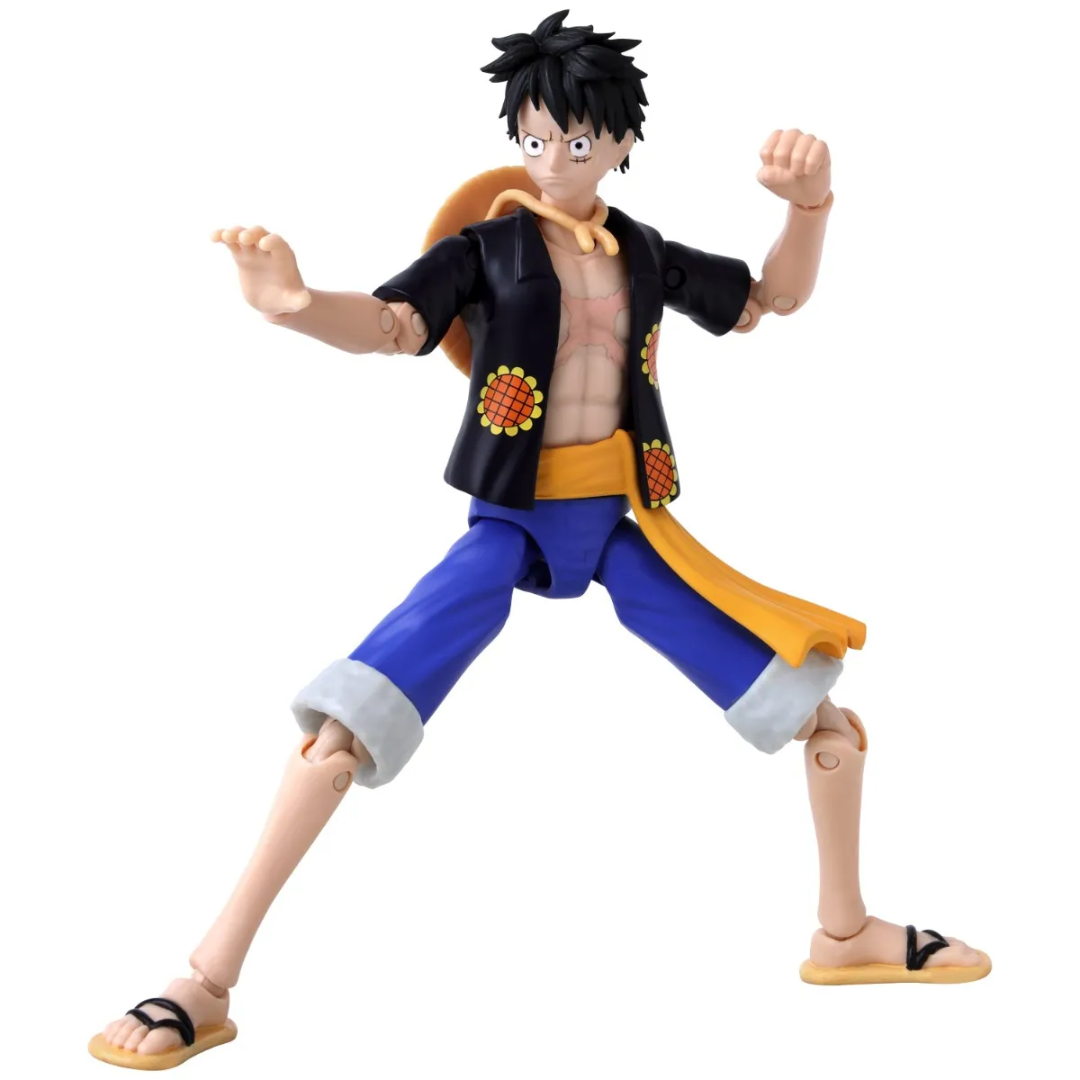 ANIME HEROES ONE PIECE - MONKEY.D.LUFFY (DRESSROSA VERSION) - Good Toys