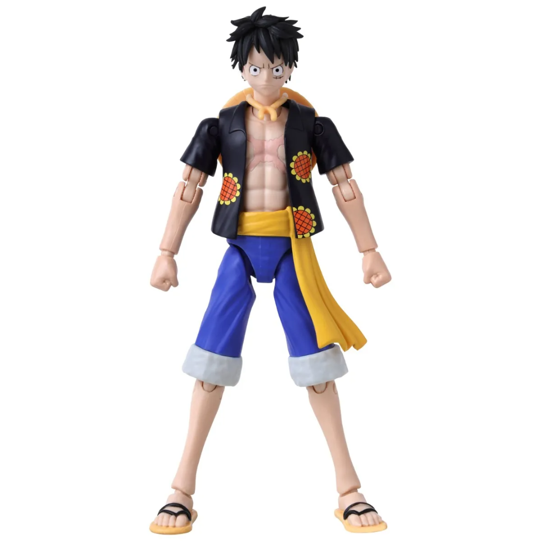 ANIME HEROES ONE PIECE - MONKEY.D.LUFFY (DRESSROSA VERSION) - Good Toys