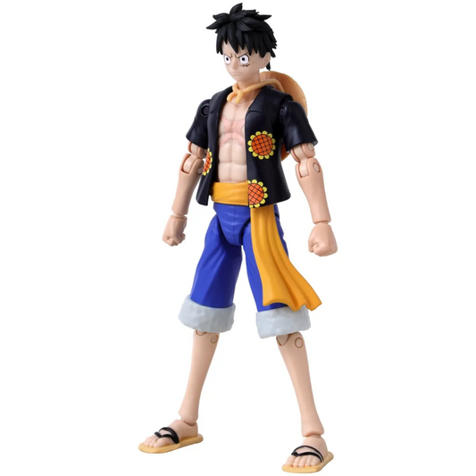 ANIME HEROES ONE PIECE - MONKEY.D.LUFFY (DRESSROSA VERSION) - Good Toys