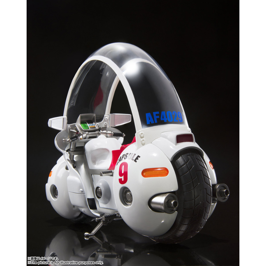 S.H.FIGUARTS DRAGON BALL - BULMA'S MOTORCYCLE (HOIPOI CAPSULE No.9)
