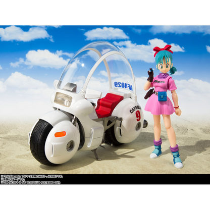 S.H.FIGUARTS DRAGON BALL - BULMA'S MOTORCYCLE (HOIPOI CAPSULE No.9)
