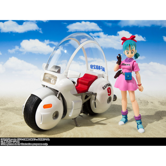 S.H.FIGUARTS DRAGON BALL - BULMA'S MOTORCYCLE (HOIPOI CAPSULE No.9)