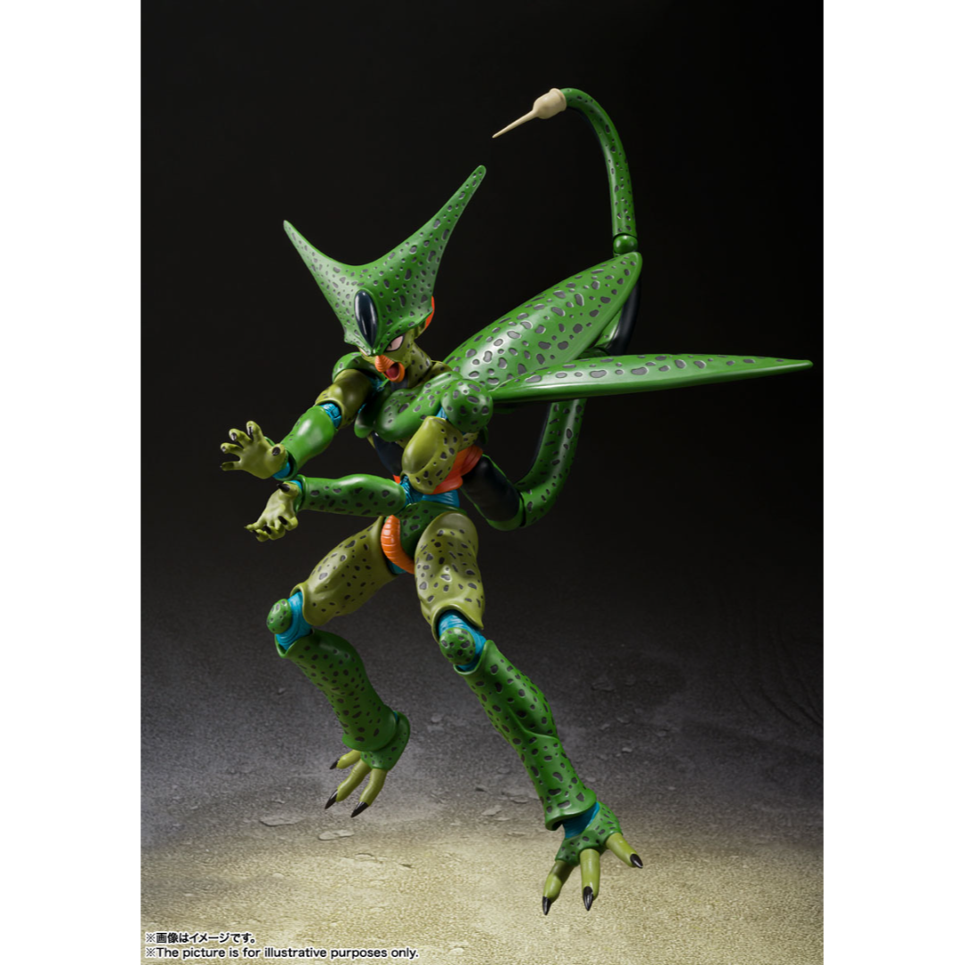 S.H.FIGUARTS DRAGON BALL Z - CELL FIRST FORM - Good Toys