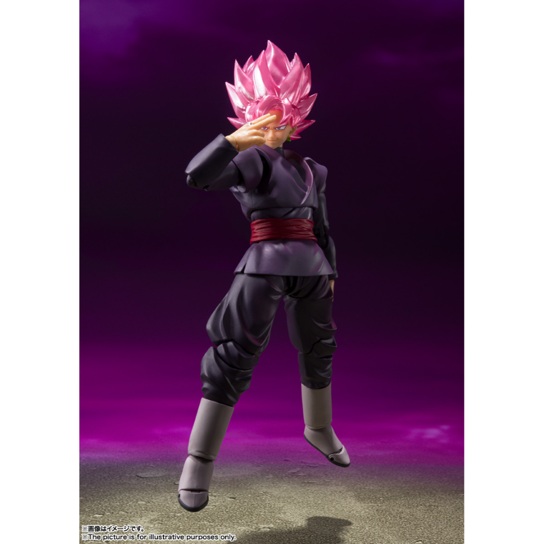 S.H.FIGUARTS DRAGON BALL - GOKOU BLACK (SUPER SAIYAN ROSE) - Good Toys