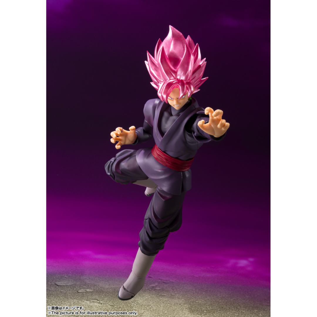 S.H.FIGUARTS DRAGON BALL - GOKOU BLACK (SUPER SAIYAN ROSE) - Good Toys