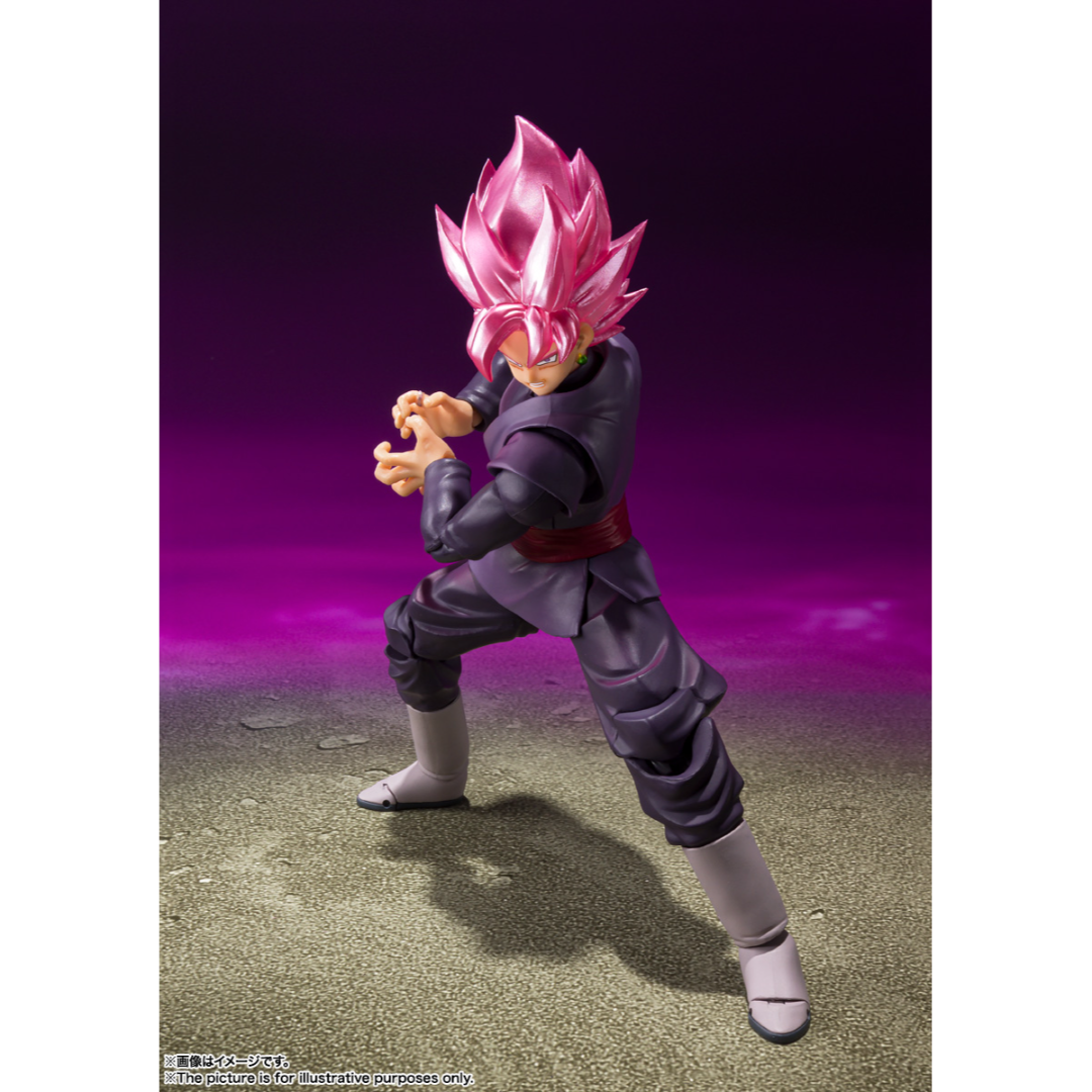 S.H.FIGUARTS DRAGON BALL - GOKOU BLACK (SUPER SAIYAN ROSE) - Good Toys