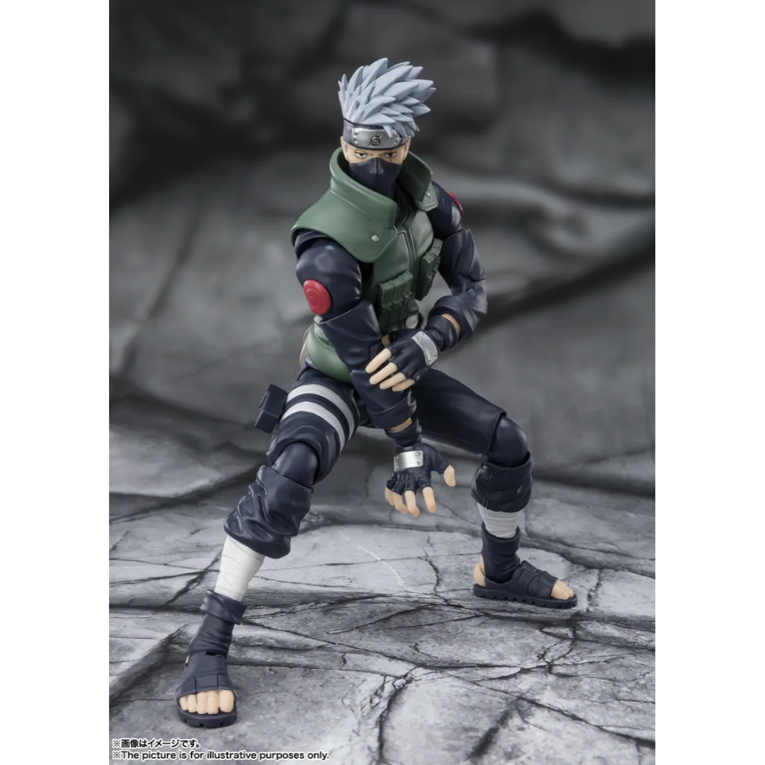 S.H.FIGUARTS NARUTO - HATAKE KAKASHI (THE FAMED SHARINGAN HERO)