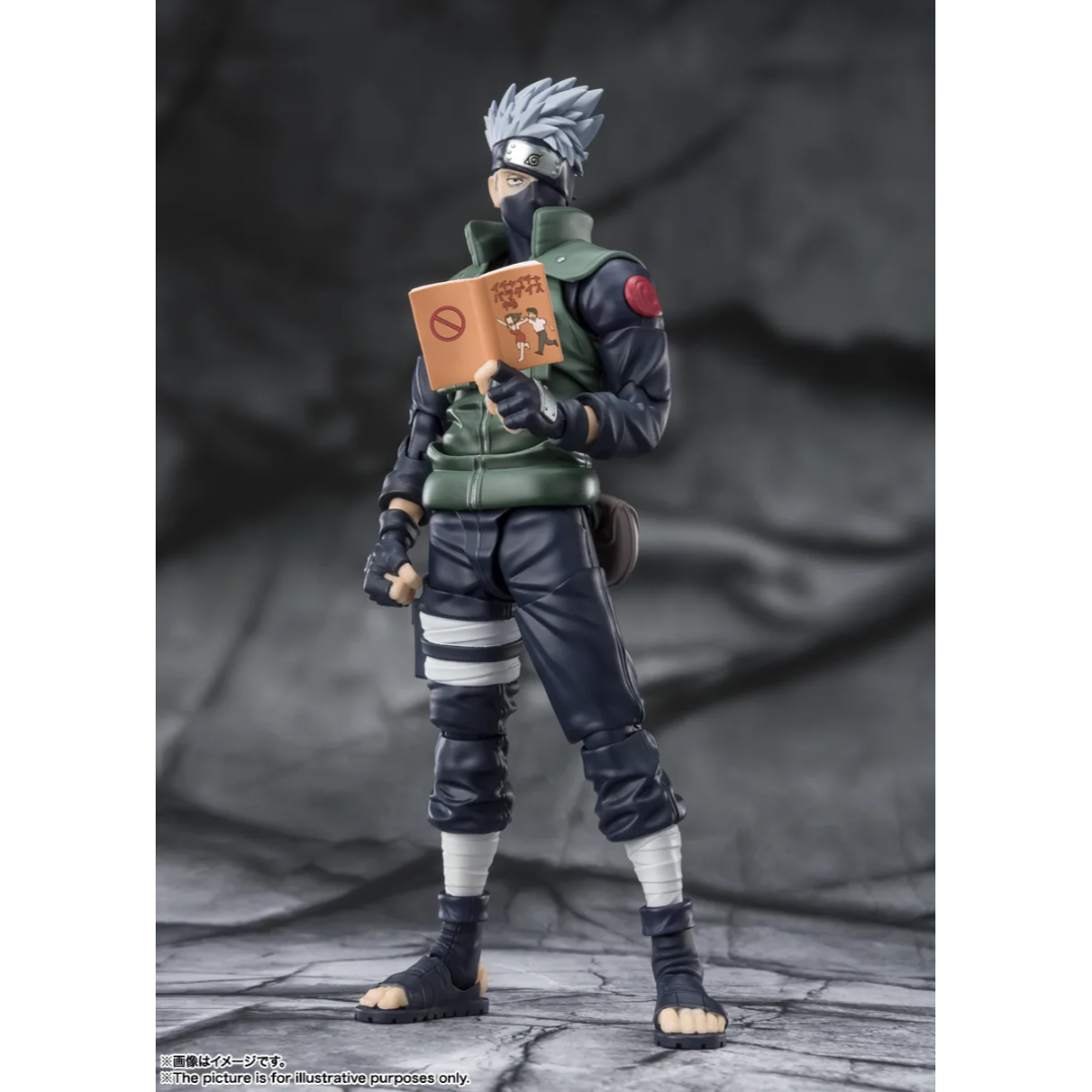 S.H.FIGUARTS NARUTO - HATAKE KAKASHI (THE FAMED SHARINGAN HERO)