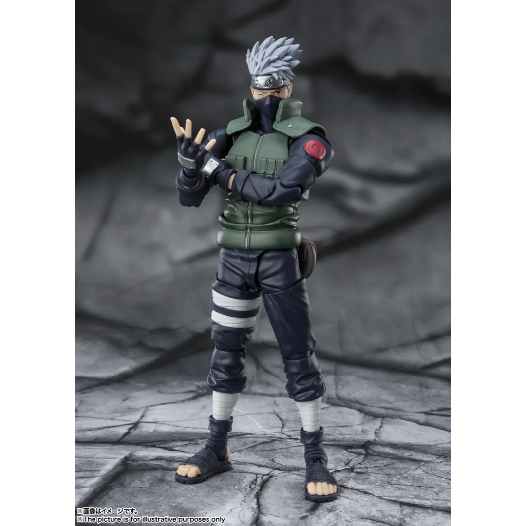 S.H.FIGUARTS NARUTO - HATAKE KAKASHI (THE FAMED SHARINGAN HERO)