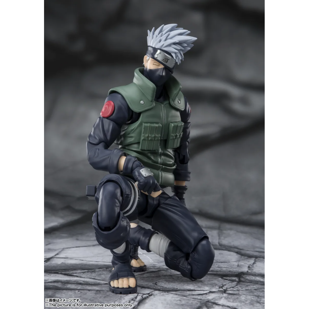 S.H.FIGUARTS NARUTO - HATAKE KAKASHI (THE FAMED SHARINGAN HERO)