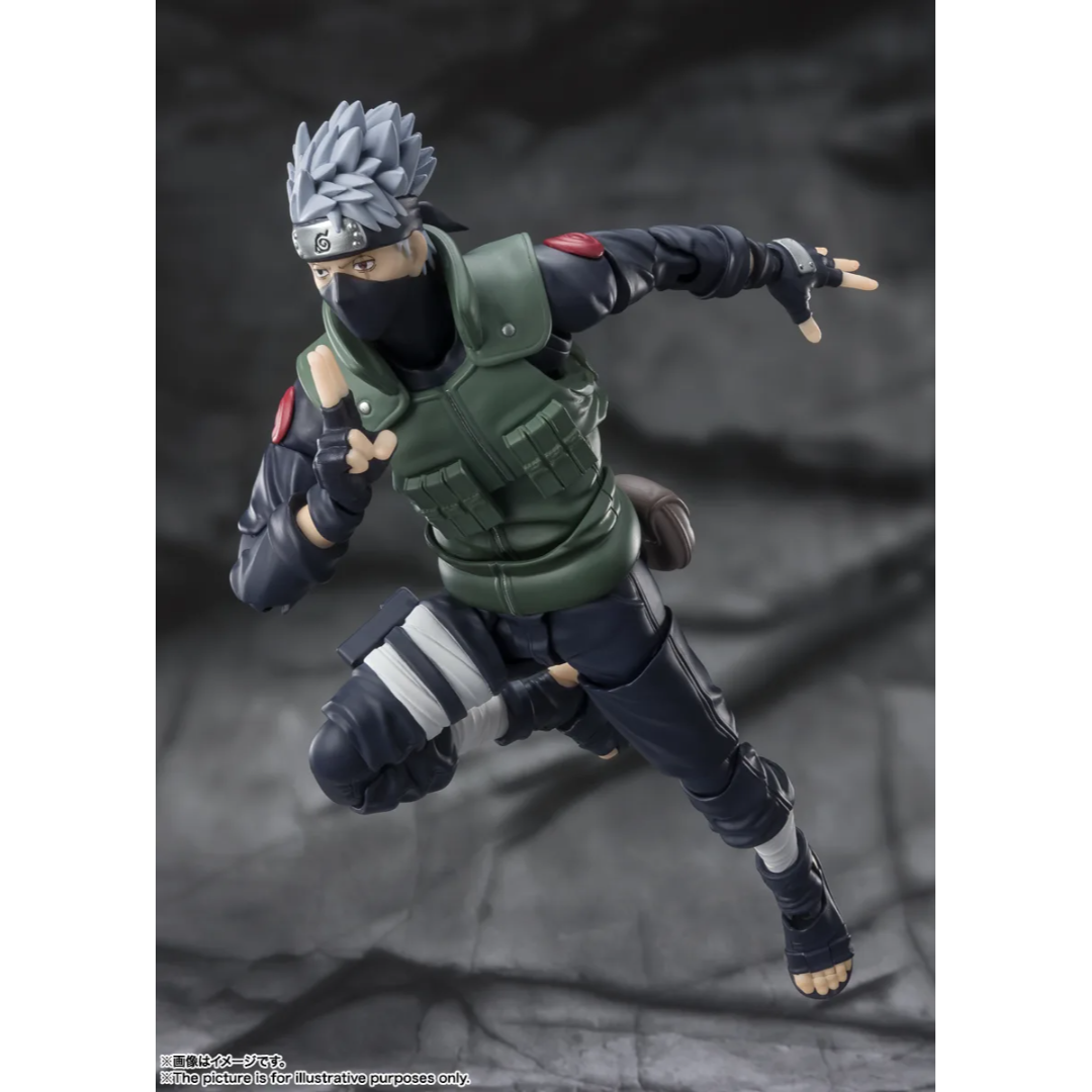 S.H.FIGUARTS NARUTO - HATAKE KAKASHI (THE FAMED SHARINGAN HERO)