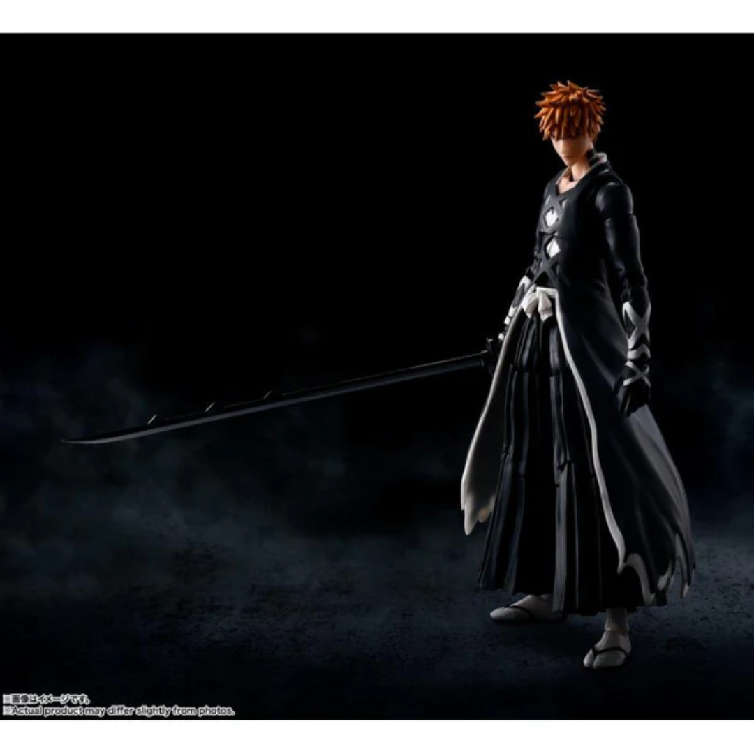 POS - S.H.FIGUARTS BLEACH - ICHIGO KUROSAKI (TENSAZANGETSU) - Good Toys
